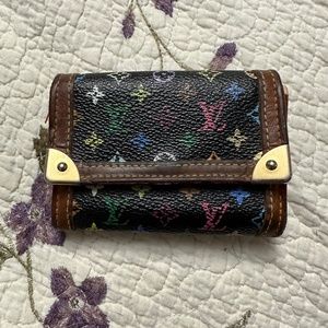 Louis Vuitton Takeshi Murakami Small Wallet Multicolour Multicolor